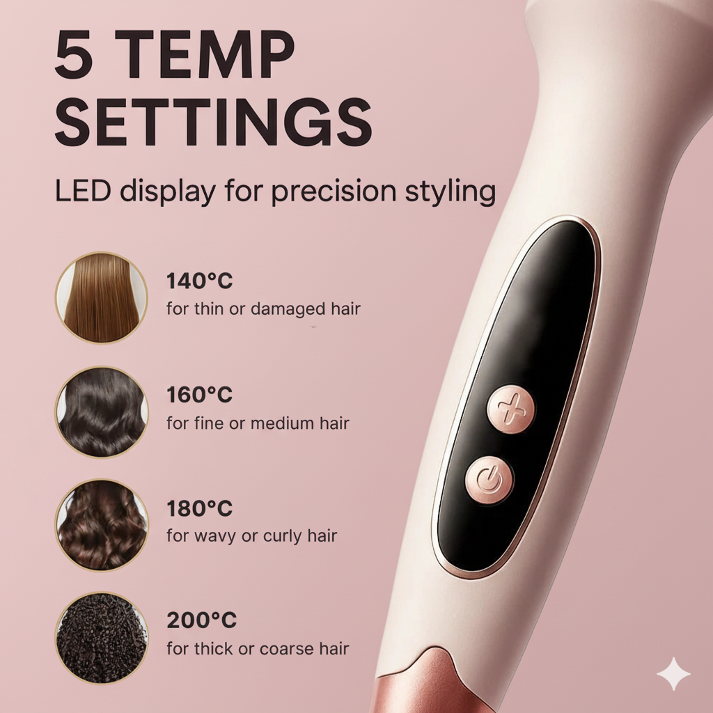 SilkWave | Ionic Thermal Brush