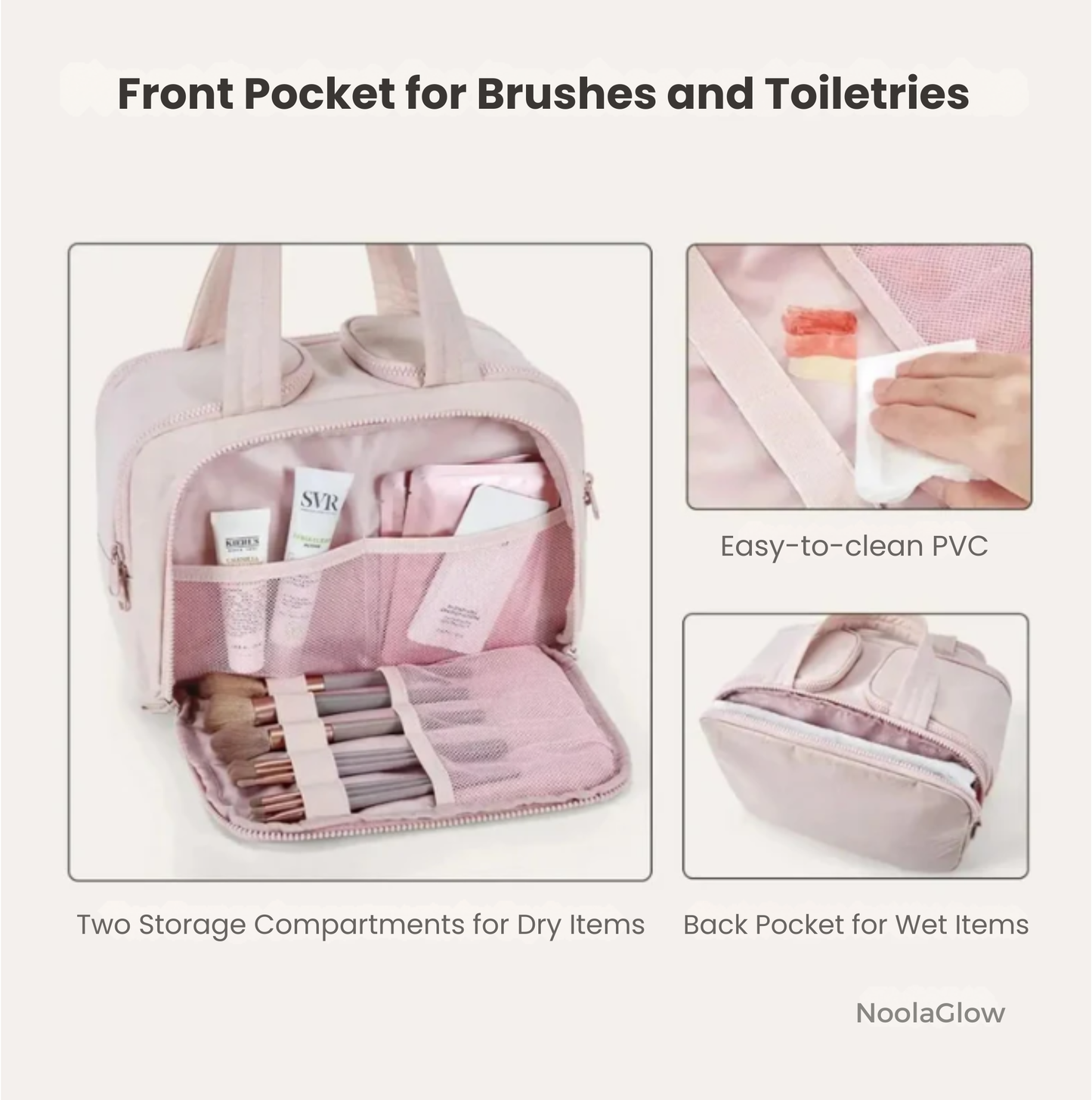 NoolaGlow Toiletry Bag